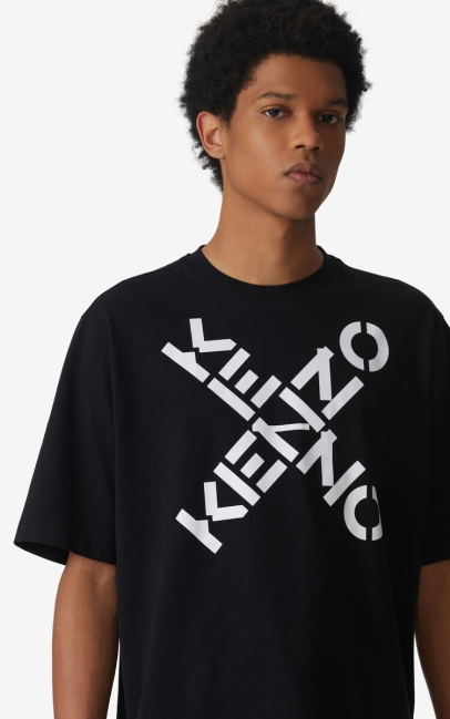 Kenzo Men Kenzo Sport 'big X' T-shirt Black